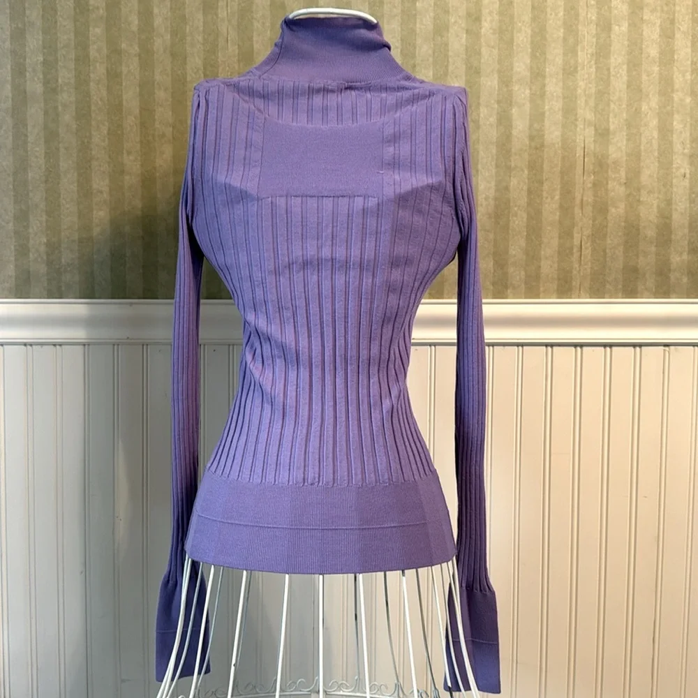 NWT Marc Jacobs Turtleneck Wide Ribbed Sweater - Picture 4 of 10